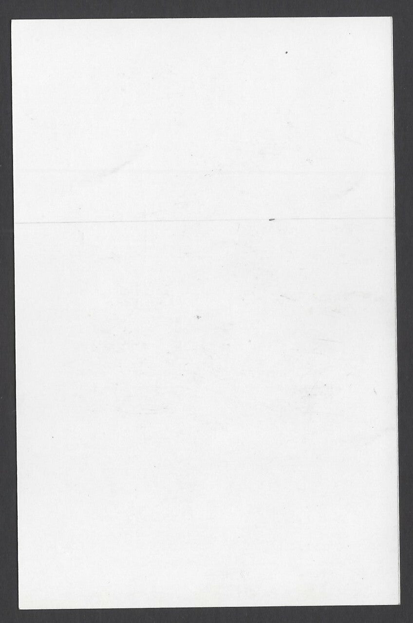 India hand drawn (ink) postcard Gandhi