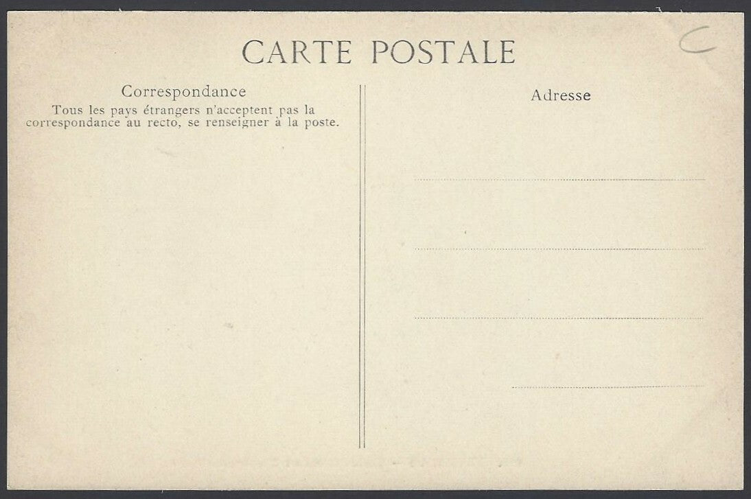 India BRAHMIN BURIAL vintage postcard
