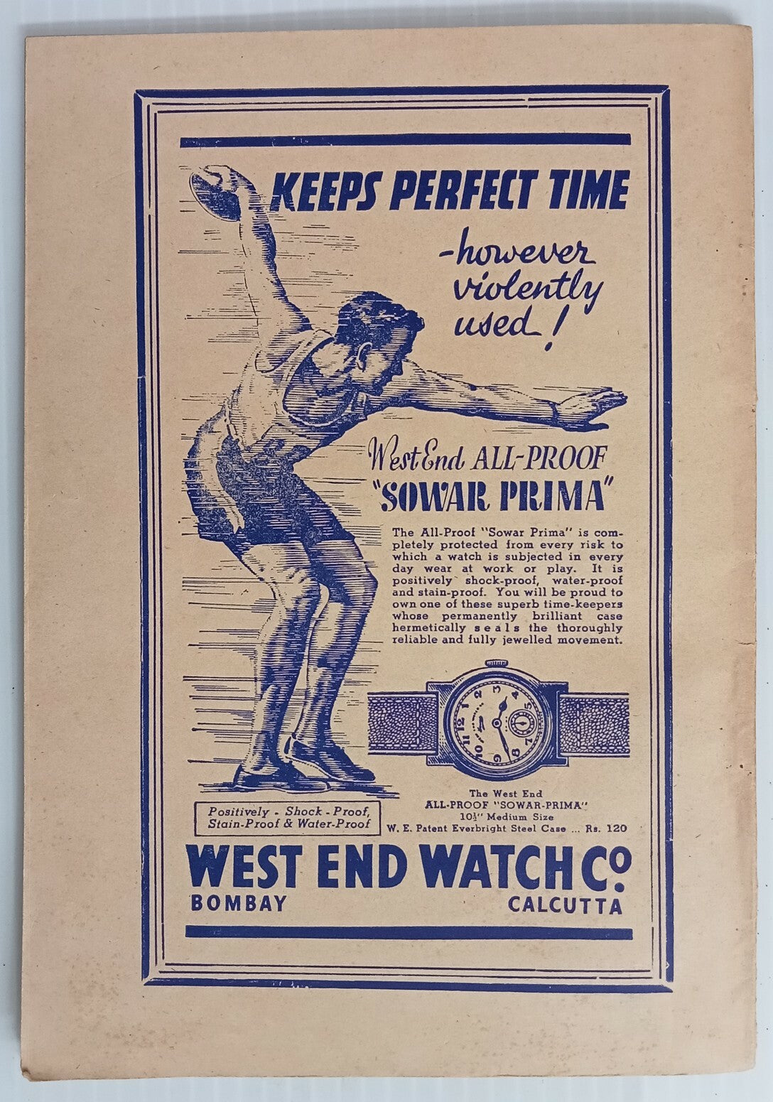 AOP India Sydenham College Magazine October 1949