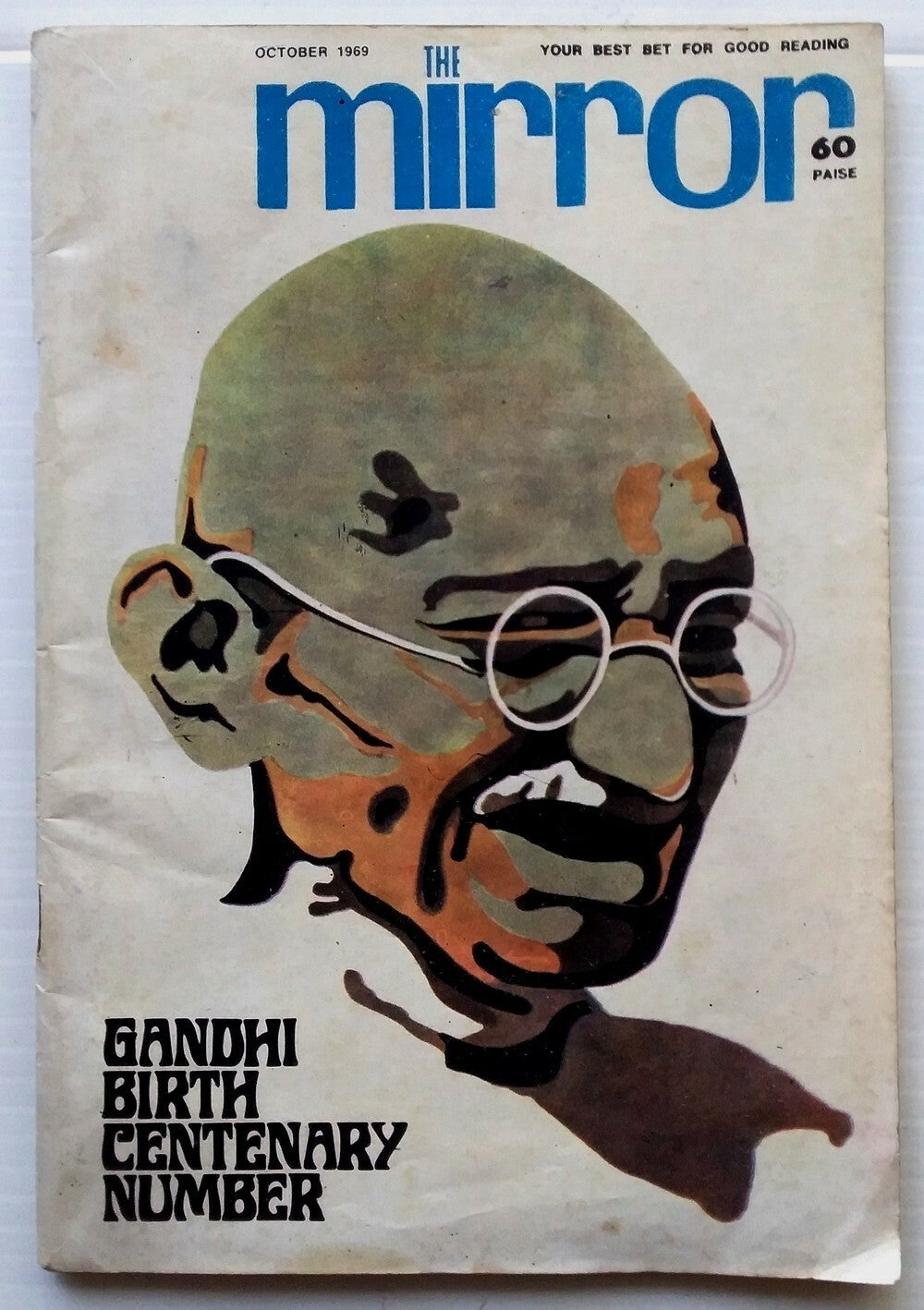 India The Mirror Oct 1969 Gandhi Birth Centenary Number