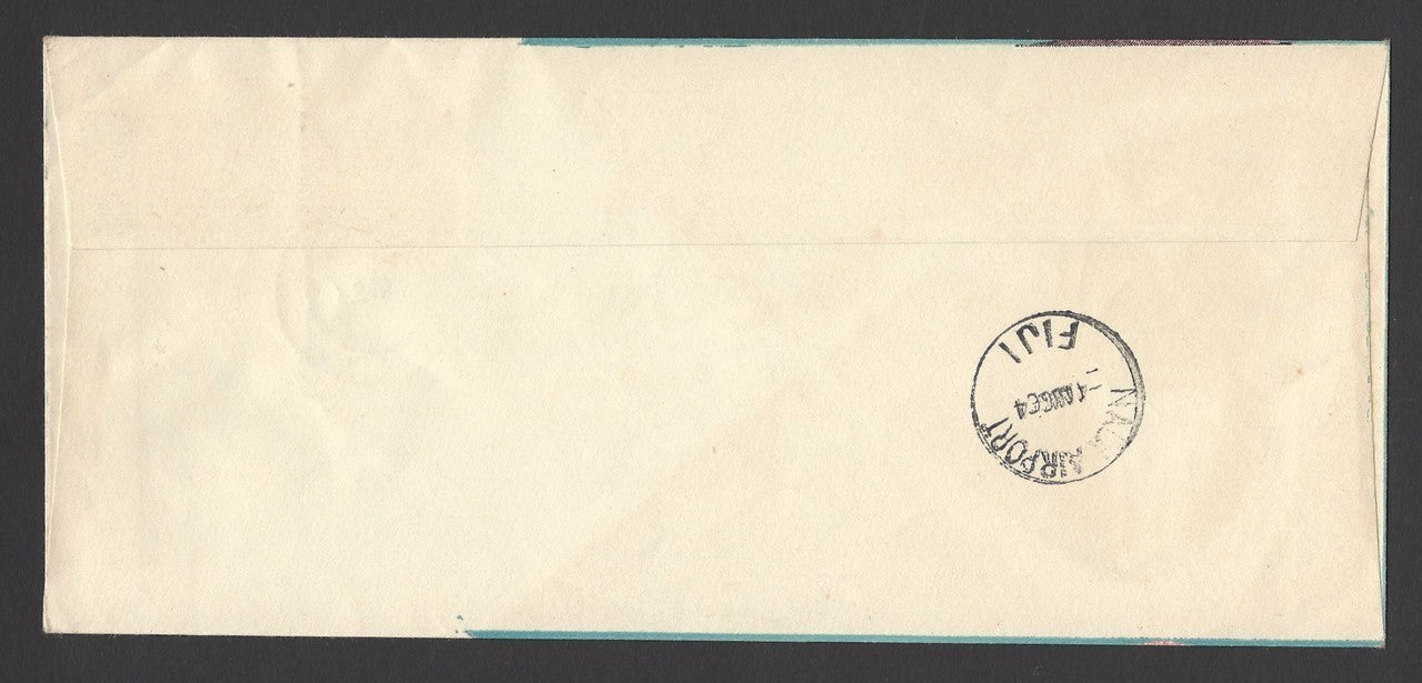 Fiji 1962 Nandi – Bombay & Bombay – Nandi Air India First Flight covers (2)