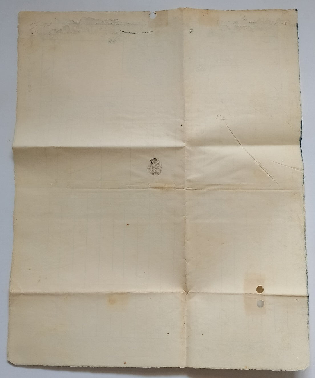AOP India TONK State 1865-94 joined stamp papers 4R + 2R