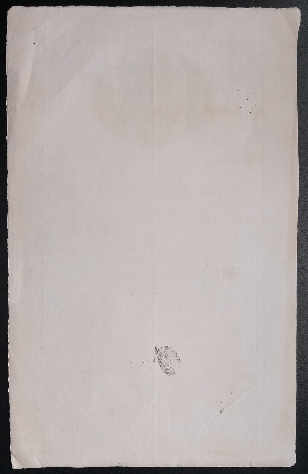 India JIND State 4R blue stamp paper
