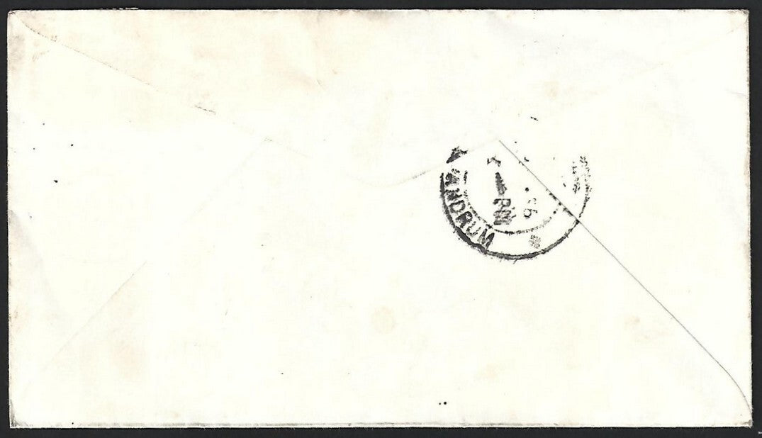 Australia 1966 Decimal Currency Royal FDC to India