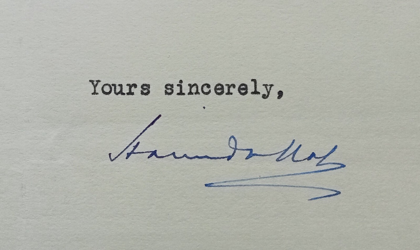 BHOPAL STATE India 1932 multicolour crested letter signed Nawab Hamidullah Khan