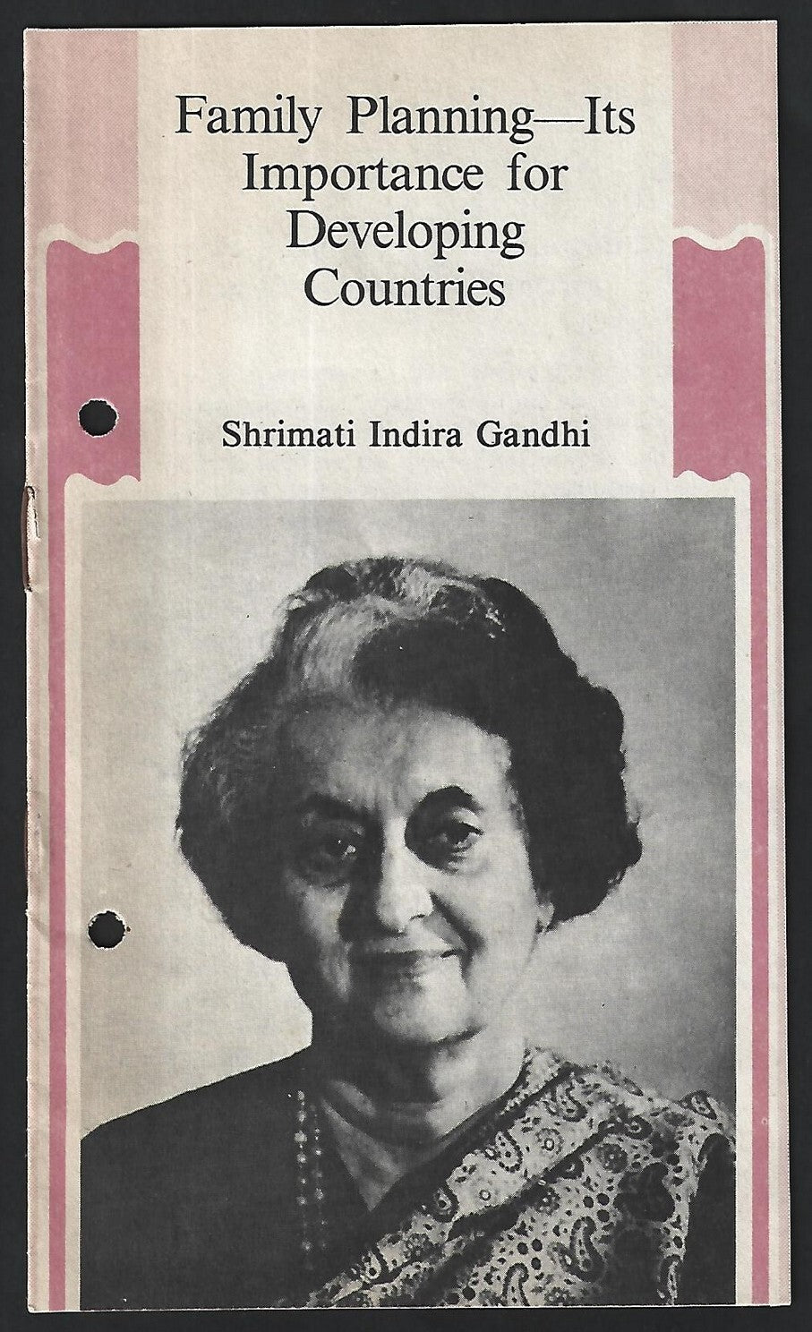India 1983-84 Propaganda booklets authored by Indira Gandhi