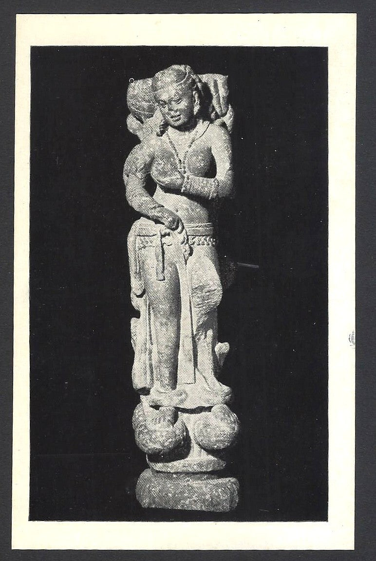 AOP India Sculpture vintage postcards (5)