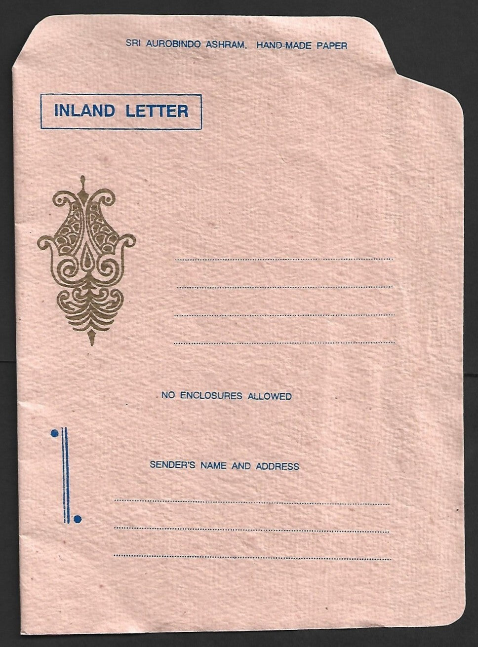 AOP India Sri Aurobindo Ashram vintage stationery (8)