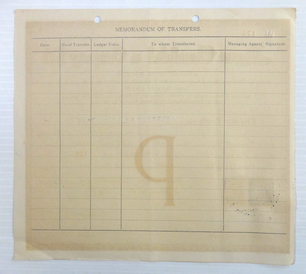 India 1948 Messrs Chandulal & Company share certificate x