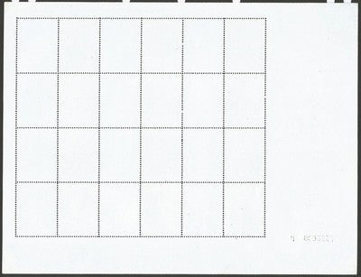 India 2011 My Stamp Mahatma Gandhi silhouette + Zodiac Leo MNH.