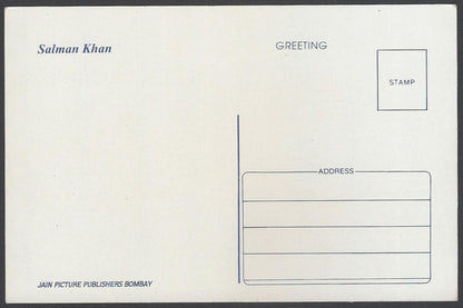 AOP India Bollywood vintage postcard - SALMAN KHAN