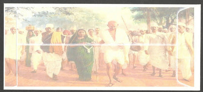 AOP India 2021 Gandhi Mahotsav special cover with label