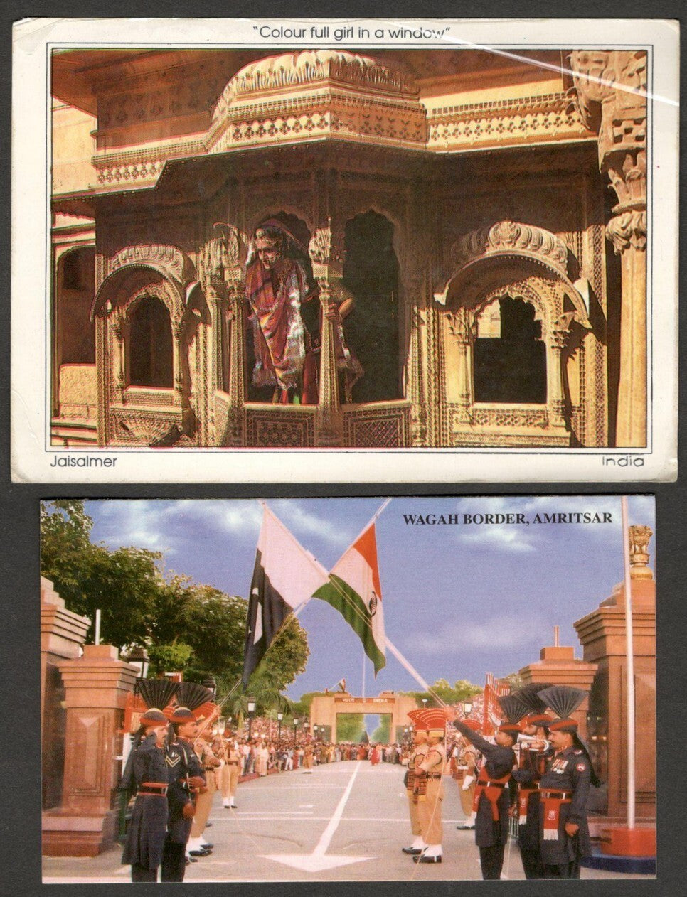 AOP India vintage mixed lot of 31 postcard