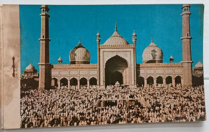 AOP India DELHI vintage booklet of 10 postcards 