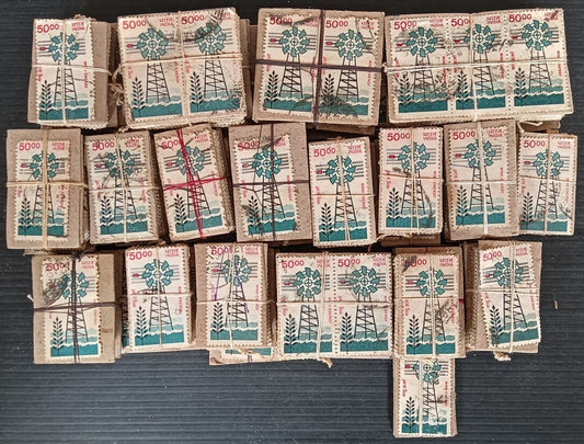 India #900A 1981-86 Renewable Energy - Windmills 50R used x 4300