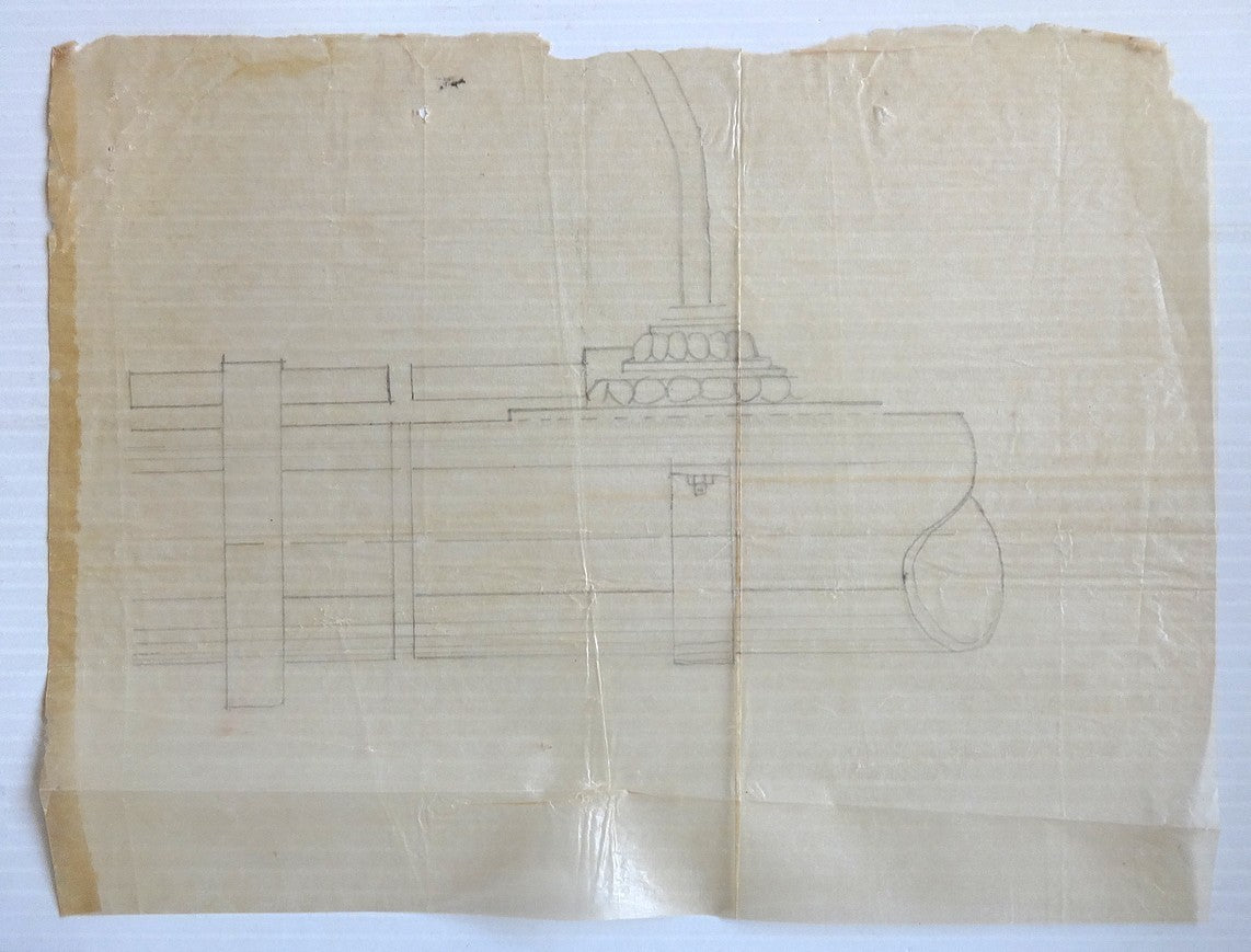India 1930 Rajkot designs & letters re: introduction of Electric Street Lighting
