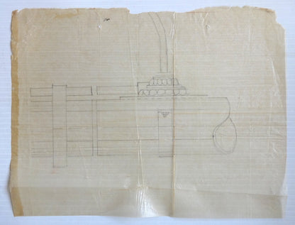 India 1930 Rajkot designs & letters re: introduction of Electric Street Lighting