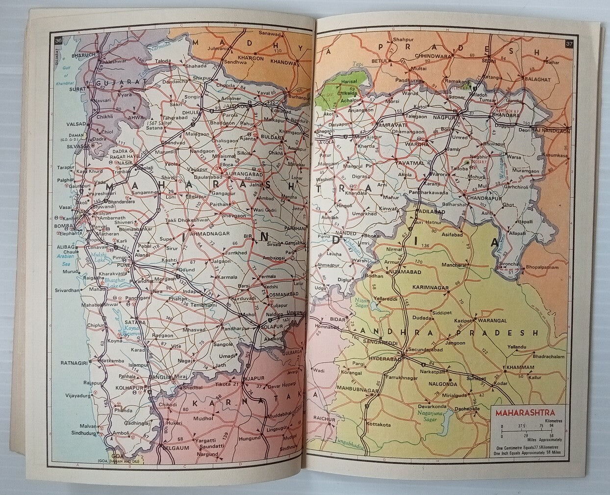 AOP India Road Atlas of India by Diners Club International