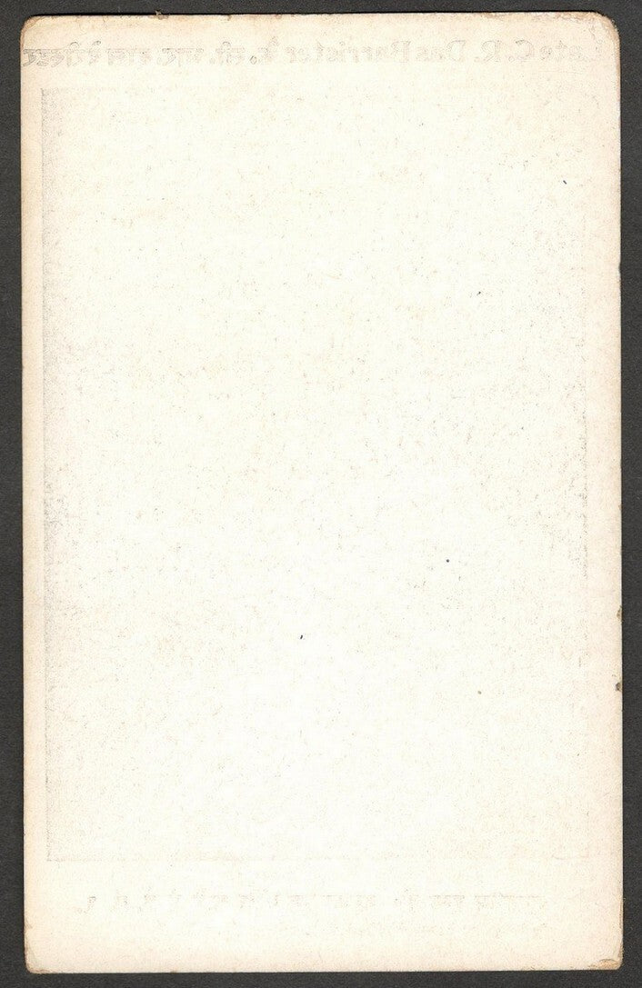 (AOP) India vintage patriotic postcard C R DAS Freedom Fighter