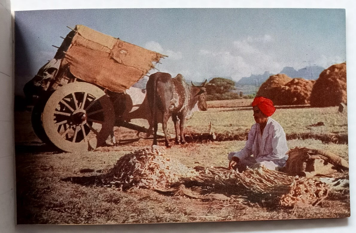 AOP VIEWS FROM INDIA vintage booklet of 10 postcards