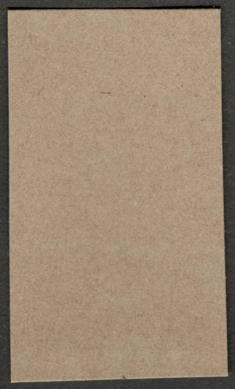 (AOP) India Wankaner State revenue essay wi Maharaja Rewa head ex Dickinson card
