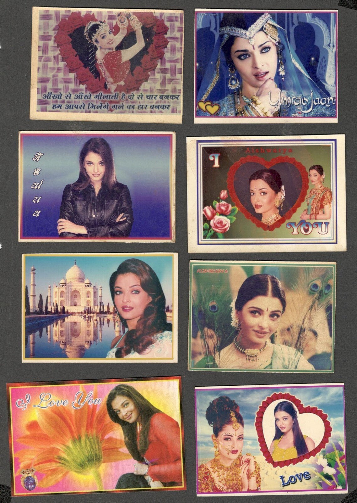 AOP India Bollywood pocket calendars & cards AISHWARYA RAI (43)