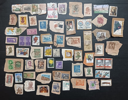 India unpicked on paper commemorative mix (100)