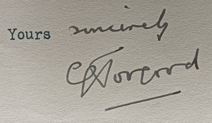 India 1939 crested letter MILITARY SECRETARY TO THE VICEROY signed