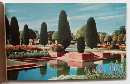 AOP VIEWS FROM INDIA vintage booklet of 10 postcards