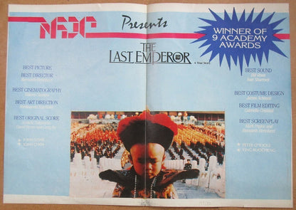 The Last Emperor (1987) India herald Bernardo Bertolucci