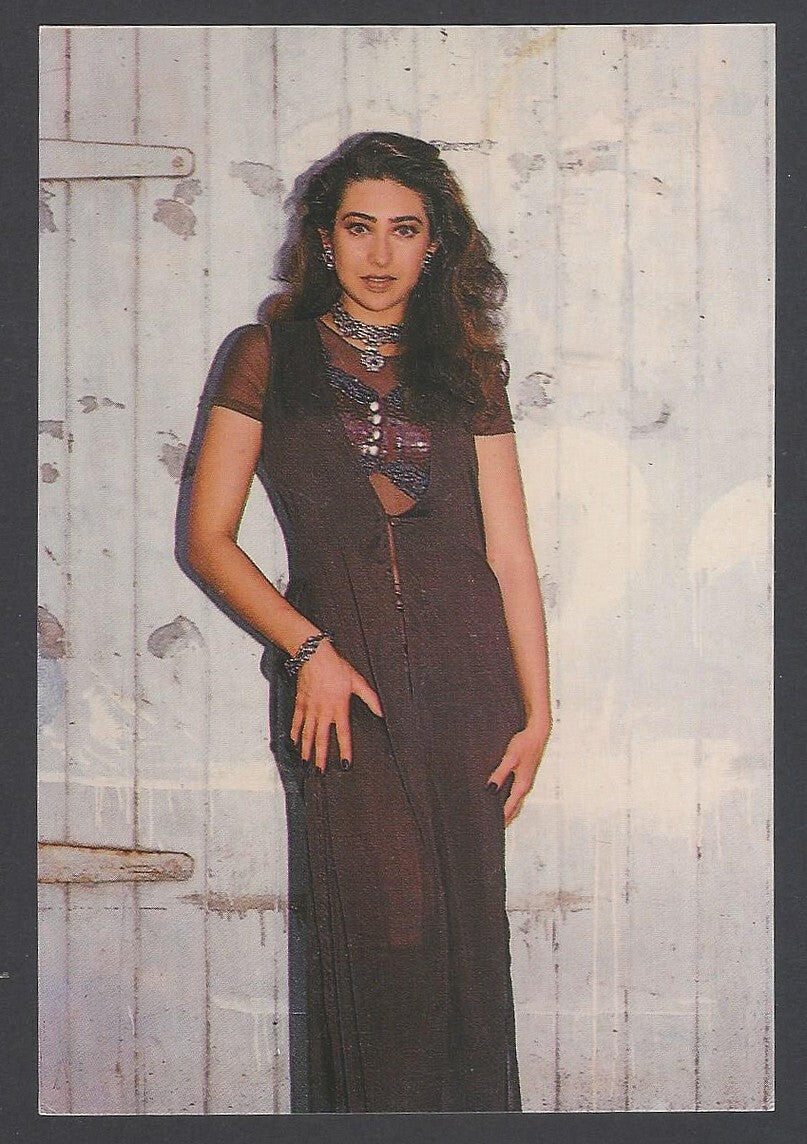 AOP India vintage Bollywood postcard  KARISHMA KAPOOR