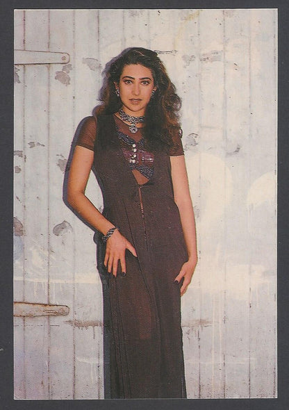 AOP India vintage Bollywood postcard  KARISHMA KAPOOR