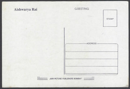 AOP India vintage Bollywood postcard AISHWARYA RAI