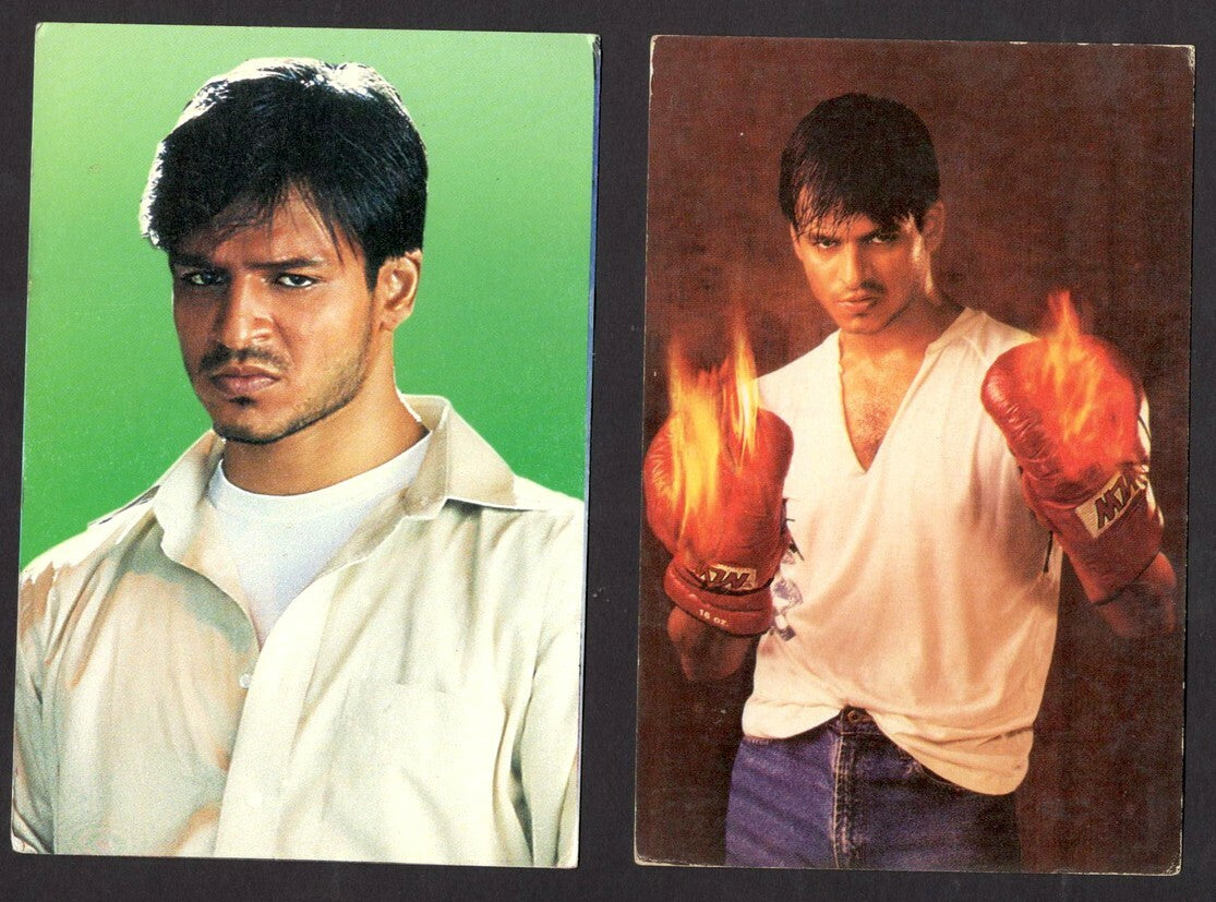 India Bollywood vintage postcards VIVEK OBEROI (12)