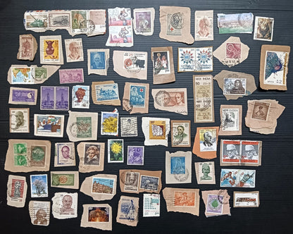 India unpicked on paper commemorative mix (100)