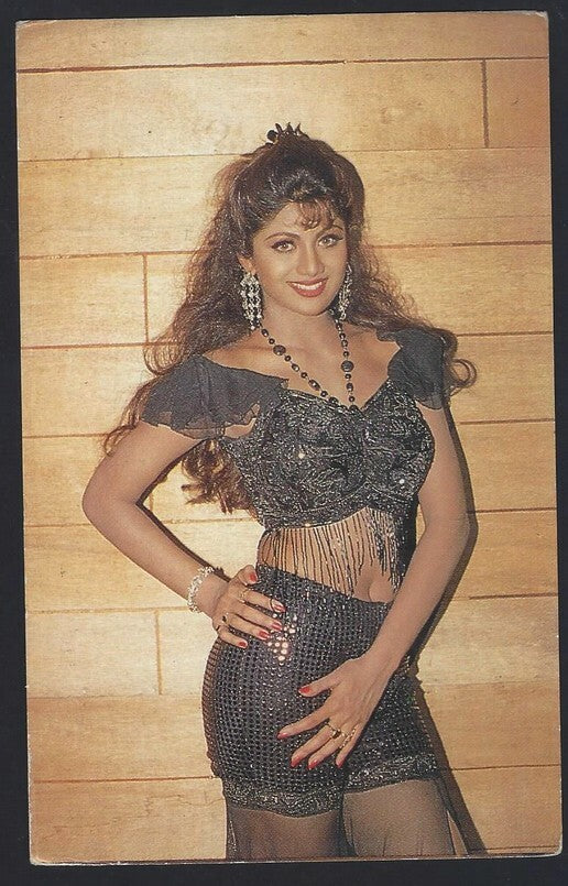 AOP India Bollywood SHILPA SHETTY vintage postcard 