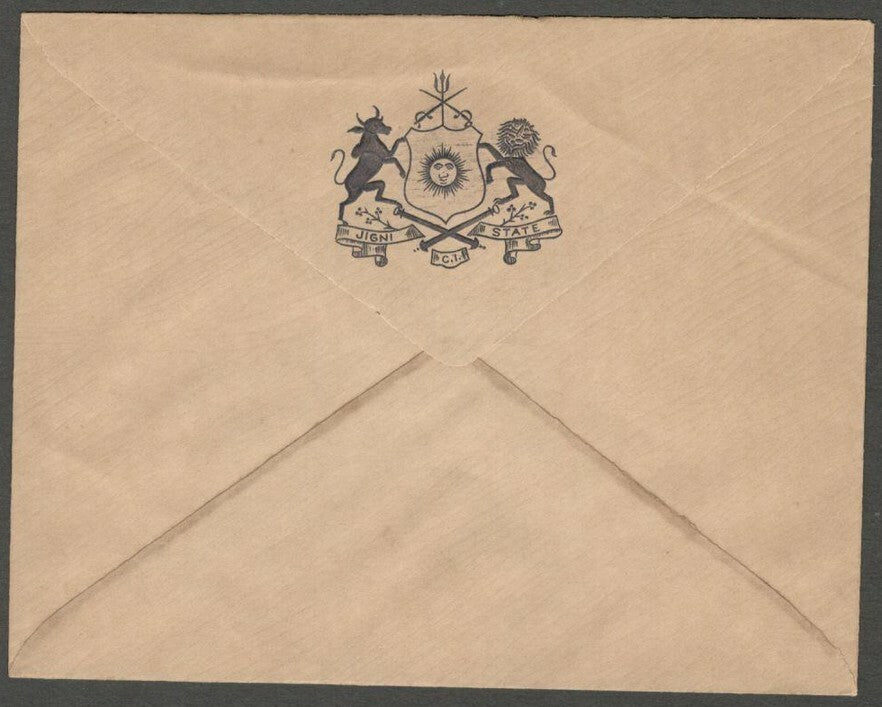 AOP India - JIGNI State - Crested Envelope