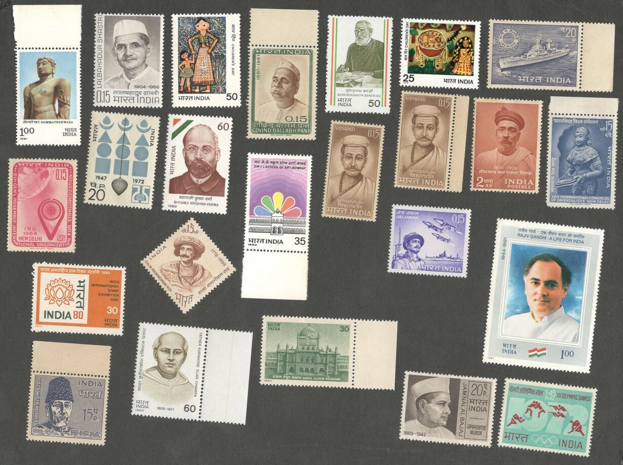 AOP India commemoratives MNH x 100