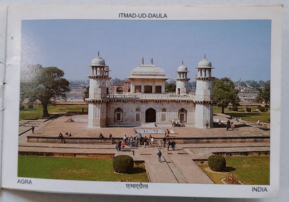 (AOP) India - Beautiful AGRA Monuments booklet of 8 views