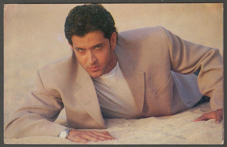 AOP India Bollywood vintage postcard HRITHIK ROSHAN