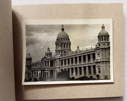 AOP India MYSORE vintage booklet with 9 small photographs