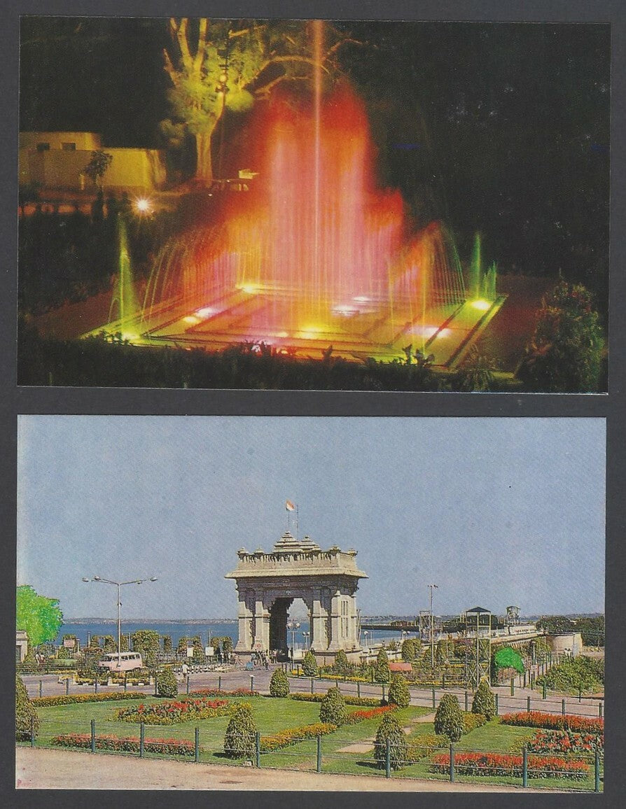 AOP India ENCHANTING VIEWS OF BRINDAVAN packet of 10 picture postcards