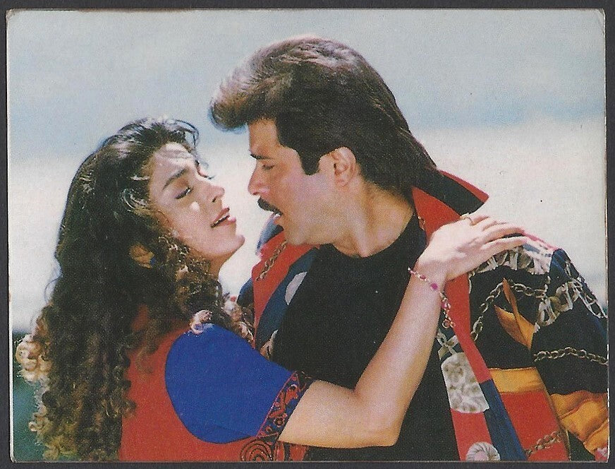 AOP2 India Bollywood 1997 Pocket Calendar - JUHI CHAWLA & ANIL KAPOOR