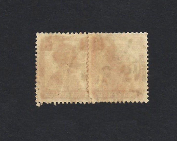 India KGVI 2as x 2 canc FPO 80* Kondsalle Ceylon