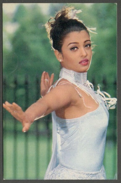 AOP India Bollywood vintage postcard AISHWARYA RAI Dancing
