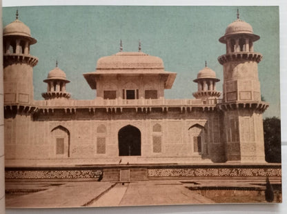 AOP India AGRA vintage booklet of 10 postcards 