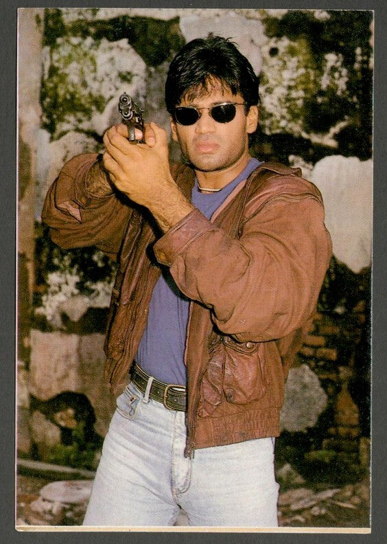 AOP India Bollywood SUNIL SHETTY vintage postcard 