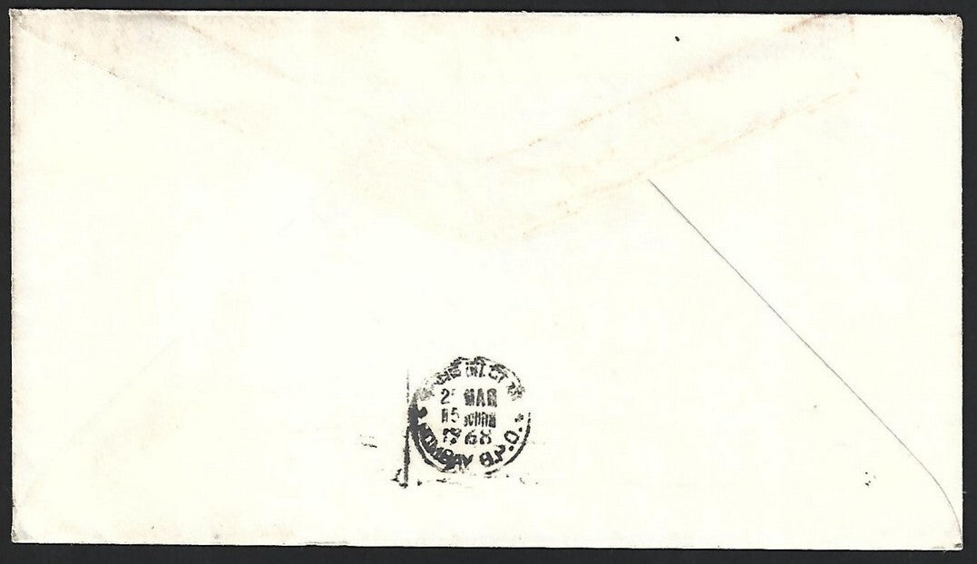 Australia 1962 World Weather Watch FDC to India