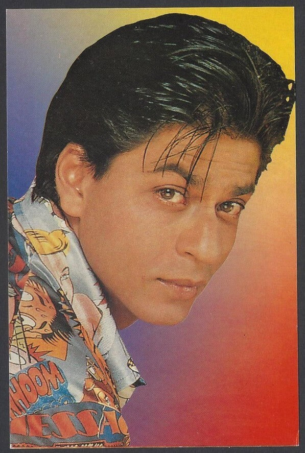 AOP India Bollywood vintage postcard - SHAH RUKH KHAN