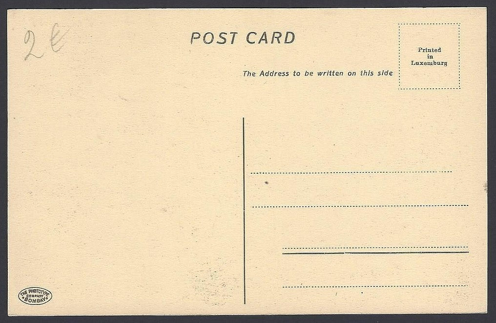 India MATHERAN Garbut Point vintage postcard